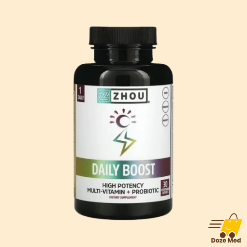 Zhou Nutrition Daily Boost Multivitamin with Probiotic Capsules In Pakistan